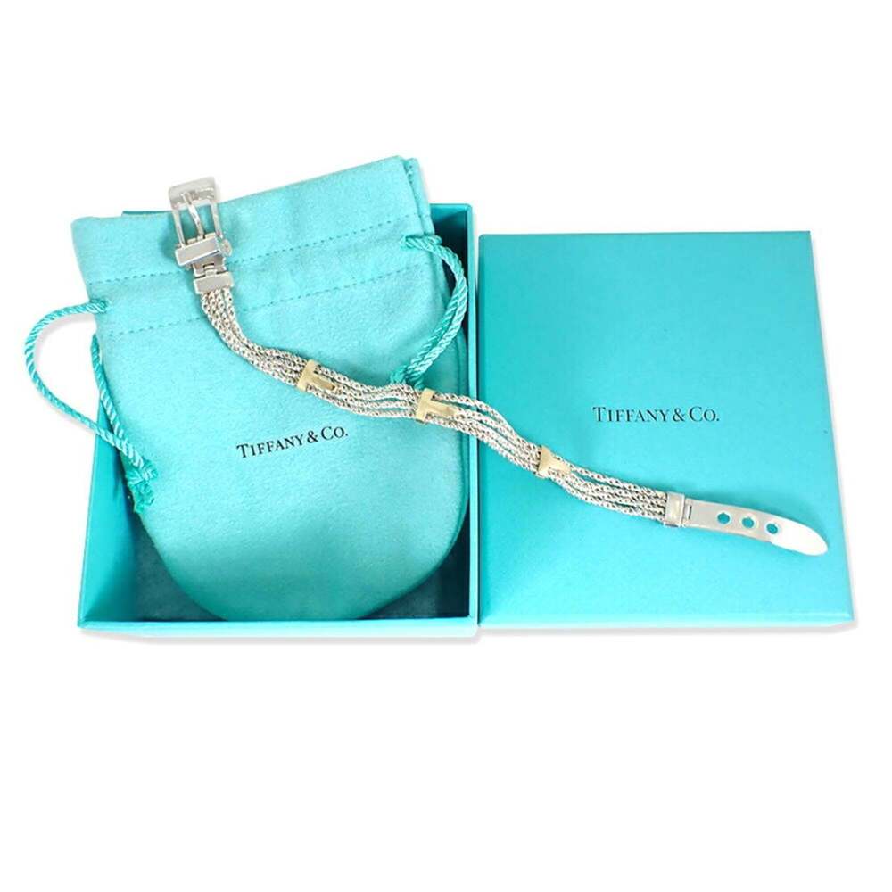 TIFFANY Authentic Silver Charm Bracelet